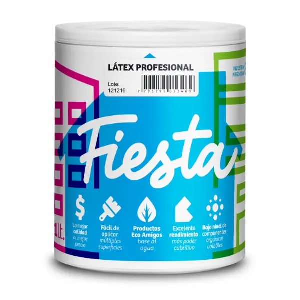 [LPF1] Latex Profesional Fiesta (1 Litro)