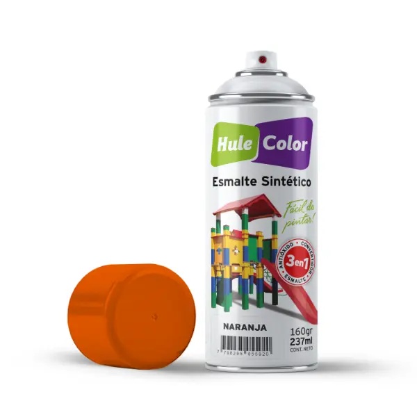 [ANA] Aerosol Esmalte 3 en 1 Brillante (Naranja)