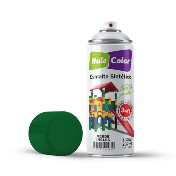 [AV] Aerosol Esmalte 3 en 1 Brillante (Verde Ingles)