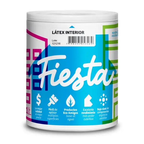 [FIN1] Latex Interior Fiesta (1 Litro)