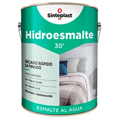 [SHS0401] Hidroesmalte 30' - Secado Rápido Satinado (4 Litros)