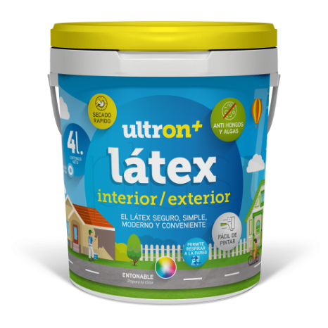 [UL10] Ultron Latex Interior Exterior (10 Litros)